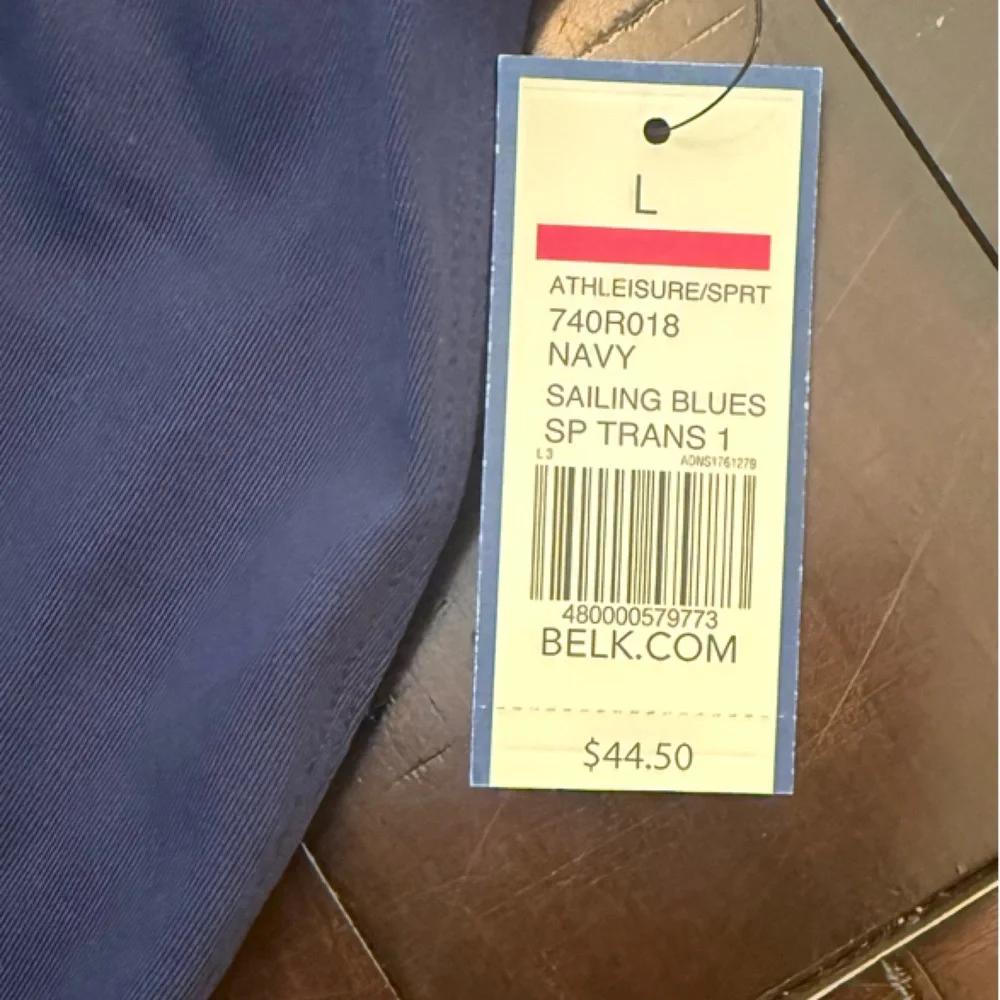 Crown & Ivy athleisure Navy Blue Skort women’s size Large NWT - Picture 5 of 5